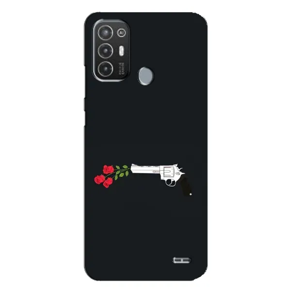 Чохол з принтом «Неочікувані квіти» для TECNO Pop 6 Pro (BE8)