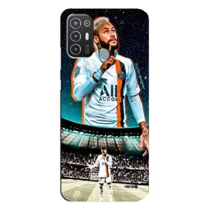 Чохол Неймар для TECNO Pop 6 Pro (BE8) (AlphaPrint) (Неймар ПСЖ)