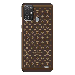 Чохли Луі Вітон для TECNO Pop 6 Pro (BE8) (AlphaPrint - LOUIS VUITTON) (шпалери LV)