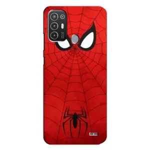 Чохол з людиною павуком для TECNO Pop 6 Pro (BE8) - (AlphaPrint) (Павук (Марвел))