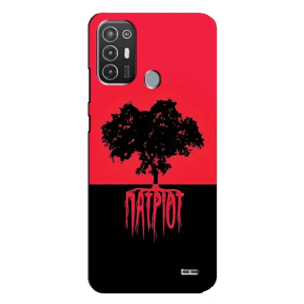 Чехол с принтом «Патриот» для TECNO Pop 6 Pro (BE8)