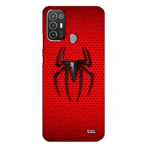 Чохол з людиною павуком для TECNO Pop 6 Pro (BE8) - (AlphaPrint) (Павук Марвел)