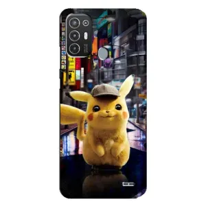 Чохли з крутими принтами для TECNO Pop 6 Pro (BE8) - (PREMIUMPrint) (Пикачу)