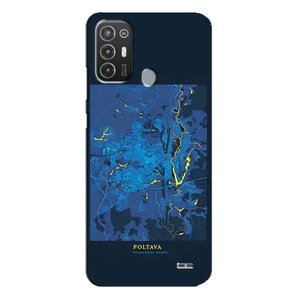 Чохол з принтом «Полтава» для TECNO Pop 6 Pro (BE8)