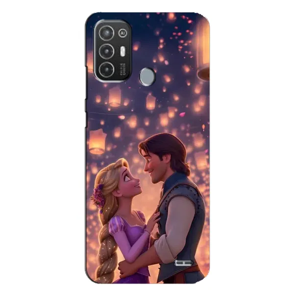 Чохол з принтом «Принцеса та принц» для TECNO Pop 6 Pro (BE8)