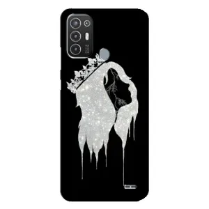 Чохол з Короною ТЕСNО Рop 6 Рro (BE8) - (AlphaPrint) (Принцеса)