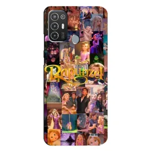 Чохол Рапунцель для TECNO Pop 6 Pro (BE8) (Колаж Рапунцель)