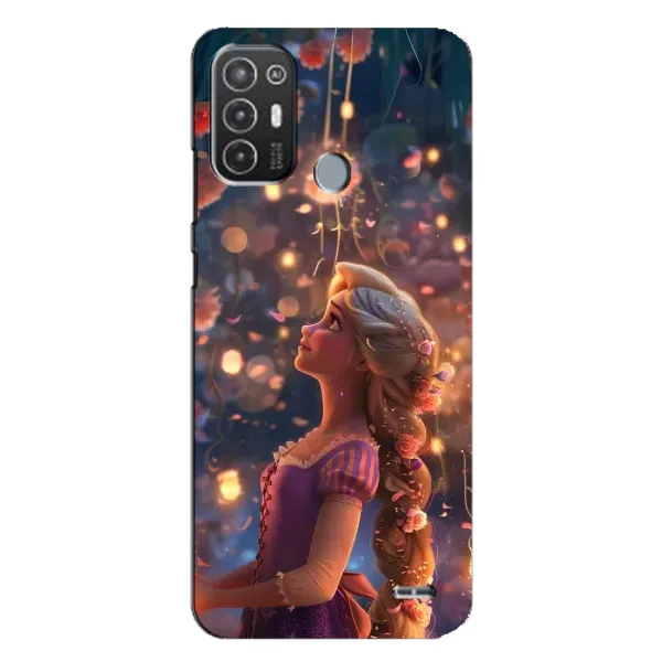 Чохол з принтом «Рапунцель ліхтарики» для TECNO Pop 6 Pro (BE8)