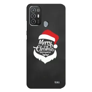 Різдвяні Чохли для TECNO Pop 6 Pro (BE8) (VPrint) (Санта Крісмас)
