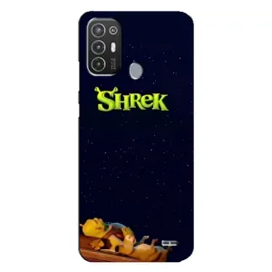 Чохол з мультфільмом Шрек на TECNO Pop 6 Pro (BE8) (Відпочиваючий Шрек)