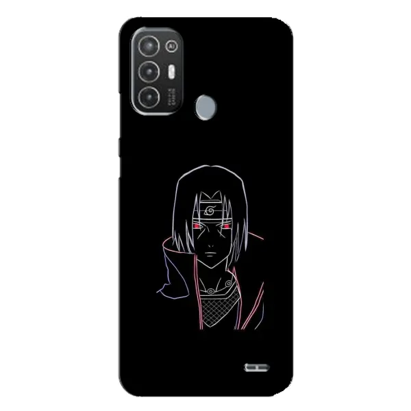 Чохол з принтом «силует Ітачі» для TECNO Pop 6 Pro (BE8)