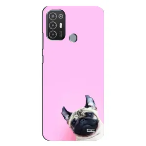 Чохли з собаками для TECNO Pop 6 Pro (BE8) (VPrint) (Смішна собака)
