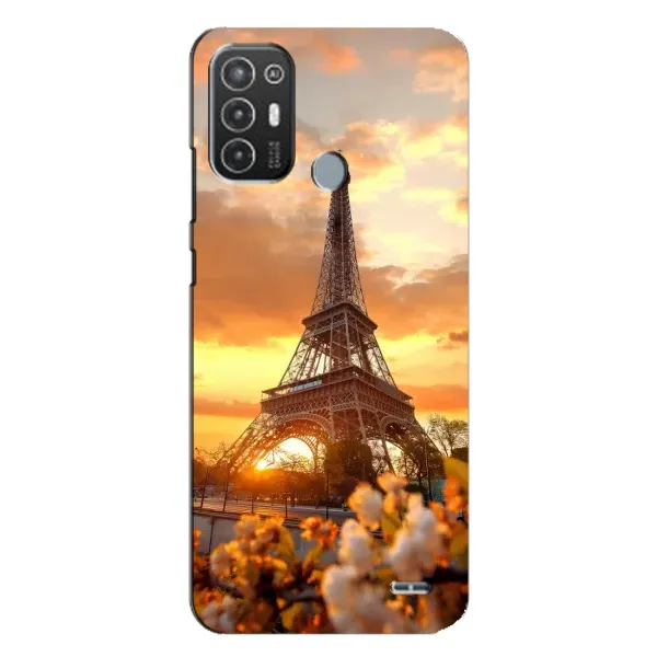 Чохол з принтом «Сонячня вежа» для TECNO Pop 6 Pro (BE8)