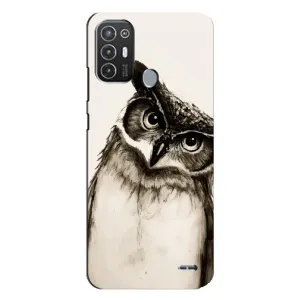 Чехол с принтом «Сова» для TECNO Pop 6 Pro (BE8)