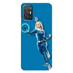 Чехол с принтом Фантастическая четверка для TECNO Pop 6 Pro (BE8)