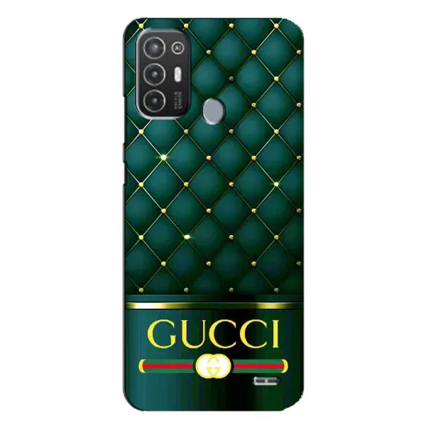 Чохол з принтом «Текстура Гуччі» для TECNO Pop 6 Pro (BE8)