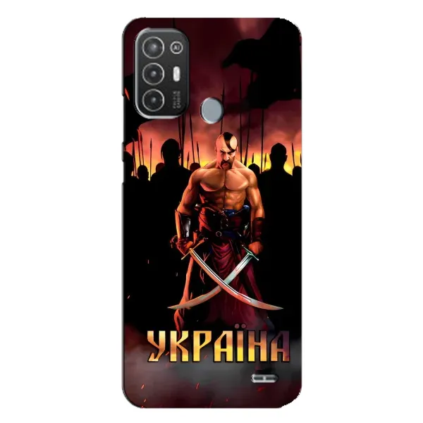 Чехол с принтом «Украина» для TECNO Pop 6 Pro (BE8)