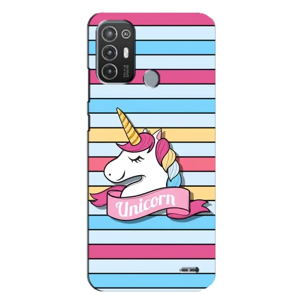Чохол з принтом «Unicorn» для TECNO Pop 6 Pro (BE8)