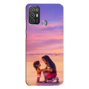 Чохол з мультфільмом Ваяна TECNO Pop 6 Pro (BE8) (Маленька Ваяна)