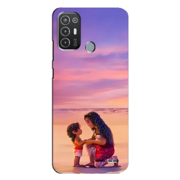Чохол з принтом «Маленька Ваяна» для TECNO Pop 6 Pro (BE8)