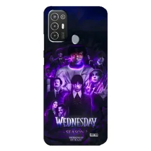 Чехол с дизайном Венздей 2 на TECNO Pop 6 Pro (BE8)