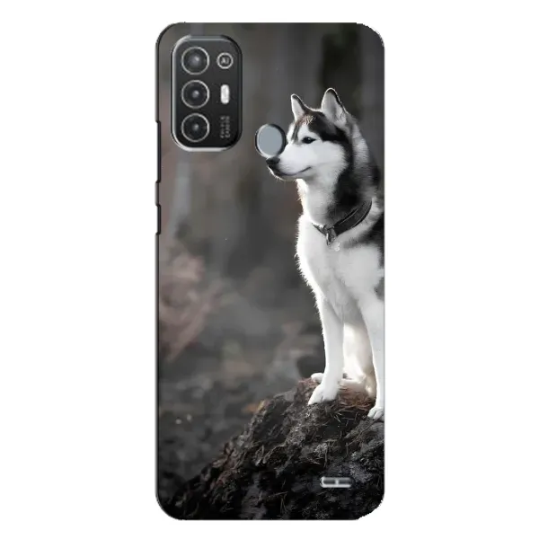 Чохол з принтом «Вірний собака» для TECNO Pop 6 Pro (BE8)