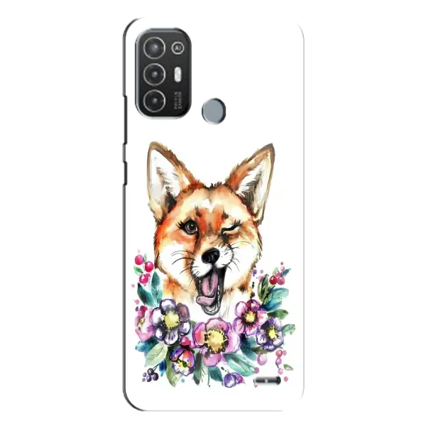 Чохол з принтом «Весела лисичка» для TECNO Pop 6 Pro (BE8) Чохол з принтом «Весела лисичка» для TECNO Pop 6 Pro (BE8)