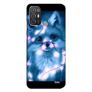 Чехлы с картинкой Лисички для TECNO Pop 6 Pro (BE8) (VPrint)