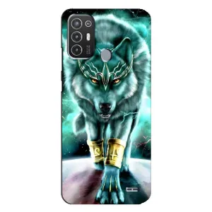 Захисні чохли для ТЕСNО Рop 6 Рro (BE8) (AlphaPrint) (ХІТ продаж) ВОВК