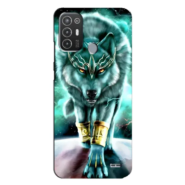 Чохол з принтом «Яскравий вовк» для TECNO Pop 6 Pro (BE8) Чохол з принтом «Яскравий вовк» для TECNO Pop 6 Pro (BE8)