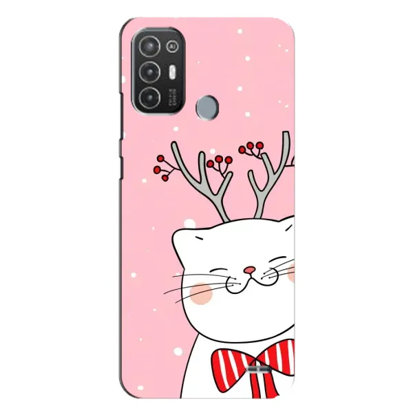 Чохол з принтом «Зимовий кіт» для TECNO Pop 6 Pro (BE8) Чохол з принтом «Зимовий кіт» для TECNO Pop 6 Pro (BE8)