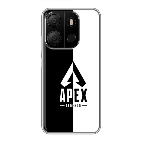 Чехол с принтом «APEX» для TECNO Pop 7 Pro