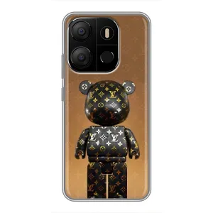 Чохли для Tecno Pop 7 Pro - Bearbrick Louis Vuitton (PREMIUMPrint)