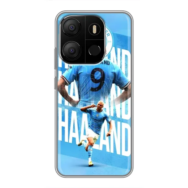 Чехол с принтом «Erling Haaland» для TECNO Pop 7 Pro