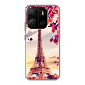Чохол Ейфелева Вежа Tecno Pop 7 Pro - (AlphaPrint) (Ейфелева Вежа)