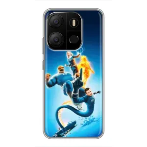 Чохол з принтом Фантастична четвірка для Tecno Pop 7 Pro (Герої Фантастична Четвірка)
