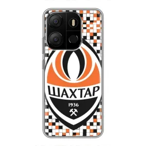 Чохли для Tecno Pop 7 Pro (VPrint) - Футбольні клуби (ФК Шахтер)