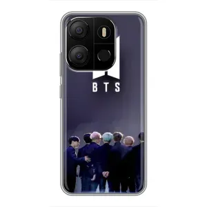 Чехол с принтом «Группа BTS» для TECNO Pop 7 Pro