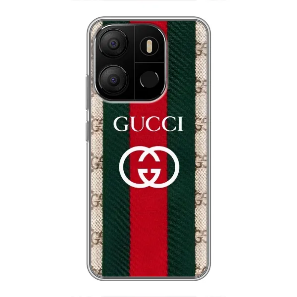 Чохол з принтом «Gucci дизайн» для TECNO Pop 7 Pro
