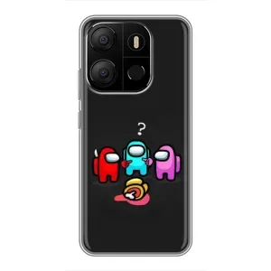 Чехол Амонг Ас для Tecno Pop 7 Pro (AlphaPrint)