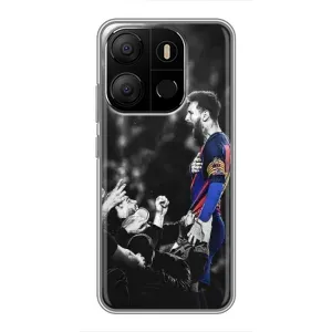 Чехлы Месси для Tecno Pop 7 Pro (AlphaPrint)