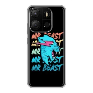 Чохли Містер Біст для ТЕСNO Рop 7 Рro (logo Mr beast)