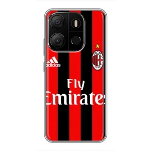 Чохли для Tecno Pop 7 Pro (VPrint) - Футбольні клуби (Milan)