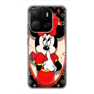 Чохол Disney Mouse Tecno Pop 7 Pro (PREMIUMPrint) (Мінні Маус ЛВ)