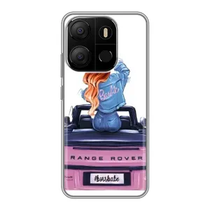 Чохол з друком для Tecno Pop 7 Pro - (Мода) (AlphaPrint) (На машині)