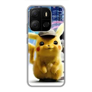 Чохол з Пікачу на Tecno Pop 7 Pro (Пікачу в місті)