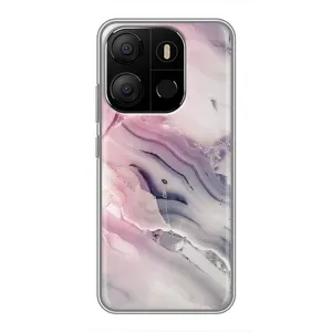 Мраморний чехол на Tecno Pop 7 Pro (VPrint) (Пурпурний Мрамор)