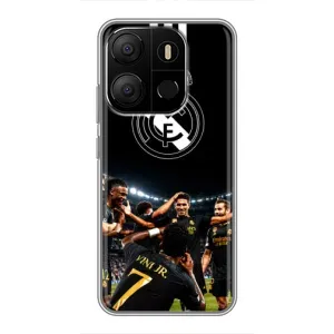 Чохол для Tecno Pop 7 Pro з принтом Реал Мадрид (ФК Реал Мадрід)