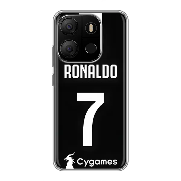 Чохол з принтом «RONALDO 7» для TECNO Pop 7 Pro