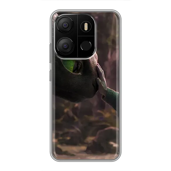 Чохол з принтом «Сцена з драконом» для TECNO Pop 7 Pro Чохол з принтом «Сцена з драконом» для TECNO Pop 7 Pro